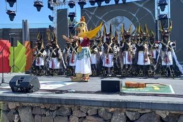 Carrera de Tacones del Carnaval de Telde 2023/TA e Ildefonso Rodríguez.